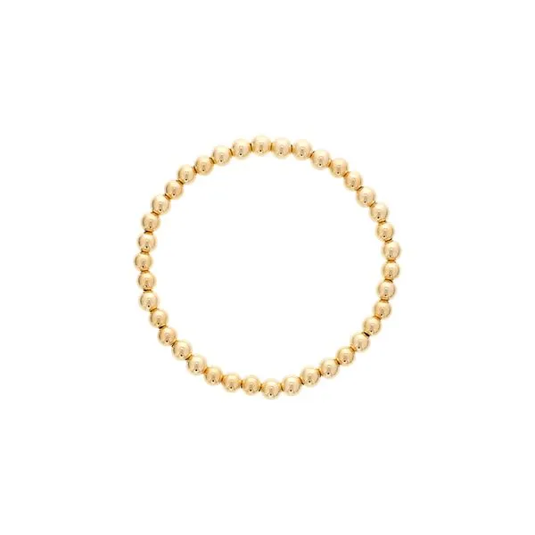 Yellow Gold Filled Beaded Bracelet Orin Jewelers Northville, MI
