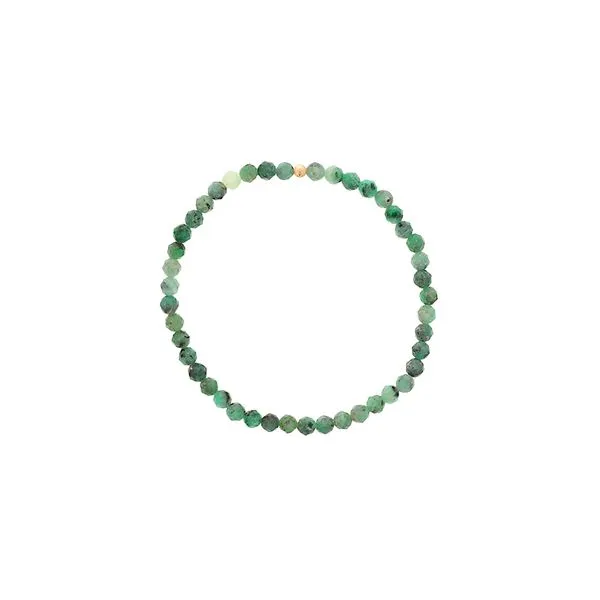 4mm Emerald Bead Bracelet Orin Jewelers Northville, MI