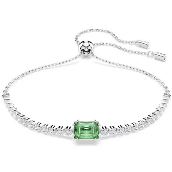 Swarovski Matrix Tennis Bracelet, Green Orin Jewelers Northville, MI