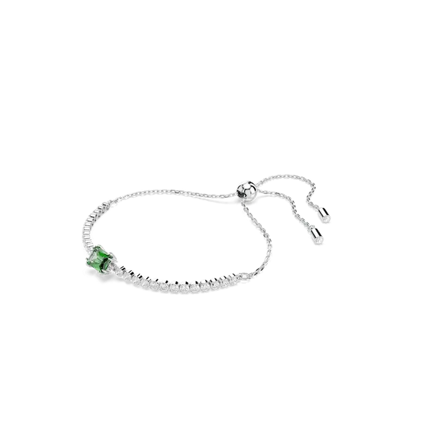 Swarovski Matrix Tennis Bracelet, Green Image 2 Orin Jewelers Northville, MI