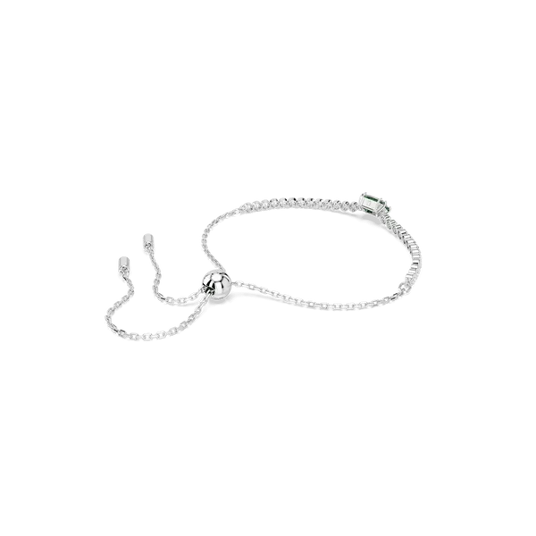 Swarovski Matrix Tennis Bracelet, Green Image 4 Orin Jewelers Northville, MI