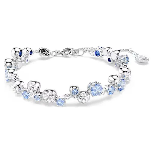 Swarovski Constella Bracelet, Mixed Cuts, Blue, Rhodium Plated Orin Jewelers Northville, MI