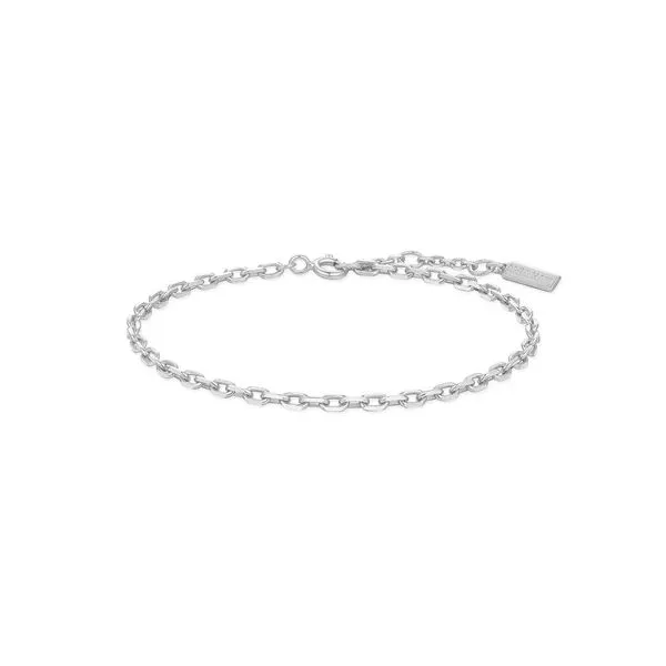 Sterling Silver Paper Clip Chain Bracelet By Ania Haie Orin Jewelers Northville, MI
