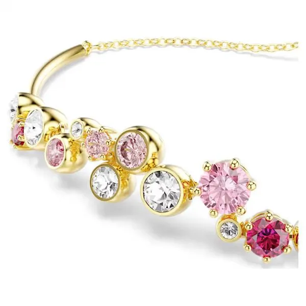 Swarovski Constella Bracelet, Mixed Cuts, Multicolored, Gold-Tone Plated Image 2 Orin Jewelers Northville, MI