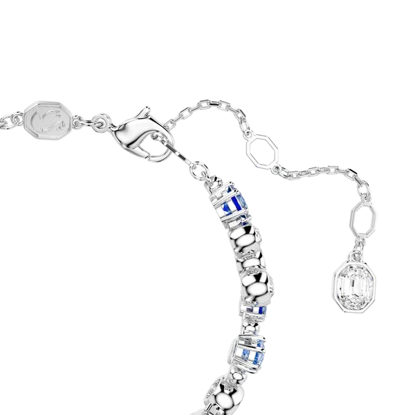 Swarovski Constella Bracelet, Mixed Cuts, Blue, Rhodium Plated Image 5 Orin Jewelers Northville, MI
