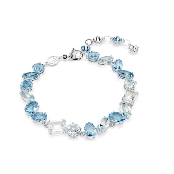 Swarovski Gema Bracelet - Mixed Cuts, Blue Orin Jewelers Northville, MI