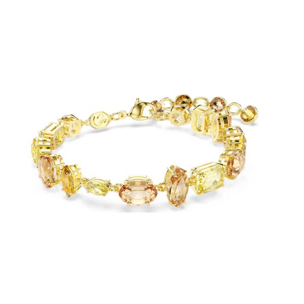 Swarovski Gema Bracelet - Mixed Cuts, Yellow Orin Jewelers Northville, MI