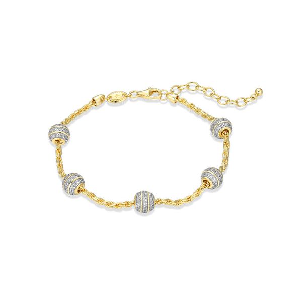 Sterling Silver & Yellow Plated 