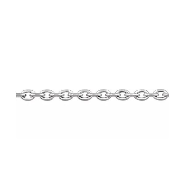 Sterling Silver 2 mm Cable Chain 7