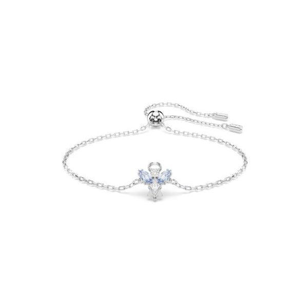 Swarovski Magic Bracelet, Angel, Blue, Rhodium Plated Orin Jewelers Northville, MI