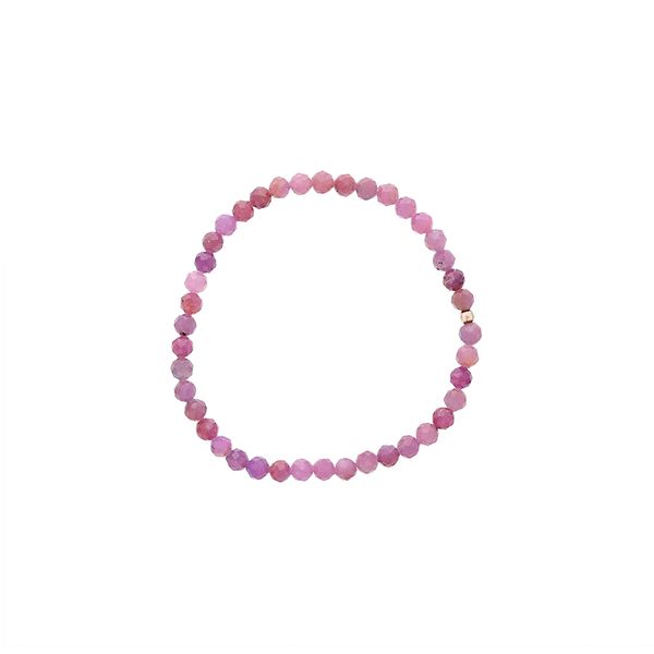4mm Faceted Ruby Bead Bracelet Orin Jewelers Northville, MI