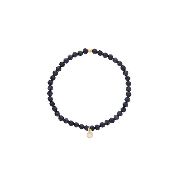 4mm Sapphire Bracelet With Quartz Bezel Charm Orin Jewelers Northville, MI
