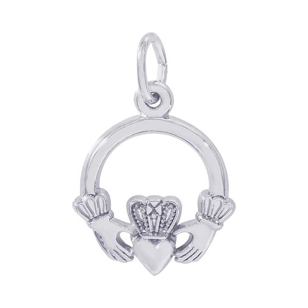 Sterling Silver Claddagh Charm Orin Jewelers Northville, MI