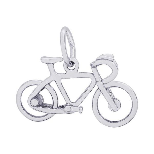 Sterling Silver Bicycle Charm Orin Jewelers Northville, MI
