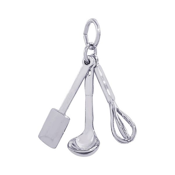 Sterling Silver Cooking Utensils Charm Orin Jewelers Northville, MI