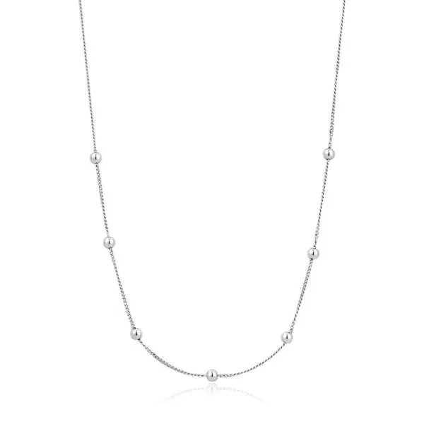 Sterling Silver Modern Beaded Necklace by Ania Haie Orin Jewelers Northville, MI