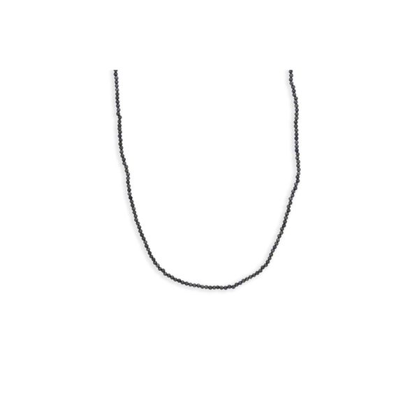 Coated Black Spinel Bead Necklace Orin Jewelers Northville, MI