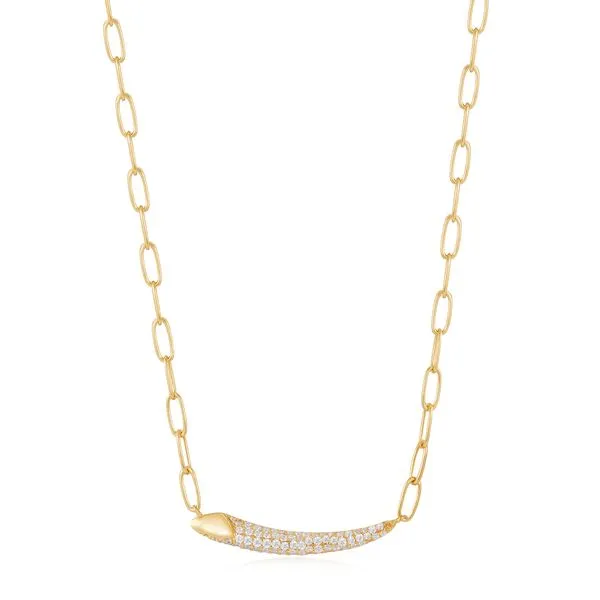 Sterling Silver Gold Plated Necklace By Ania Haie Orin Jewelers Northville, MI