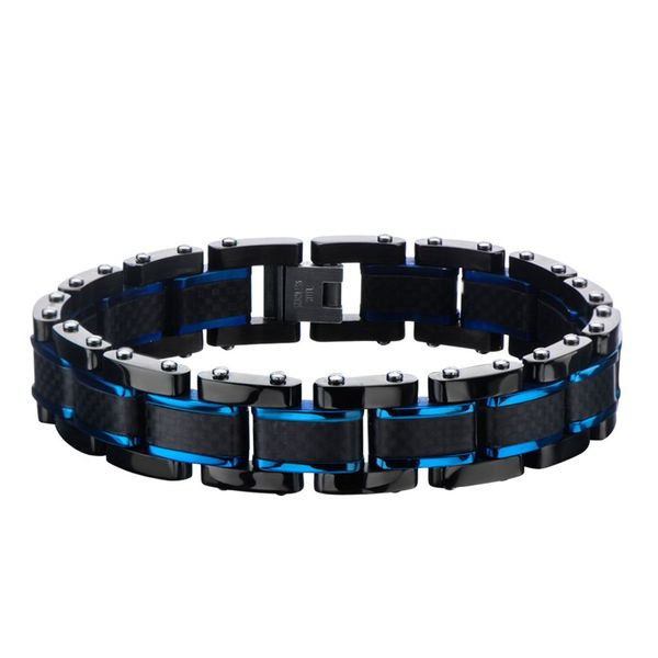 Stainless Steel Black Plated Bracelet Orin Jewelers Northville, MI