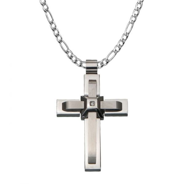 Stainless Steel Cross Pendant Orin Jewelers Northville, MI