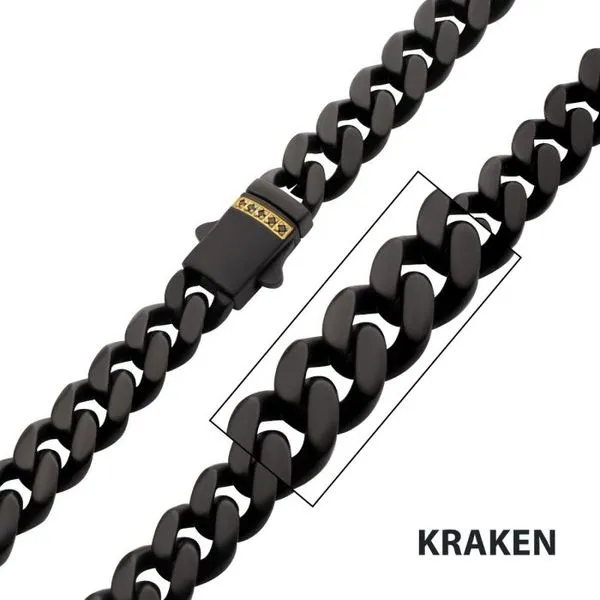 Black IP Steel Matte Finish Necklace Orin Jewelers Northville, MI