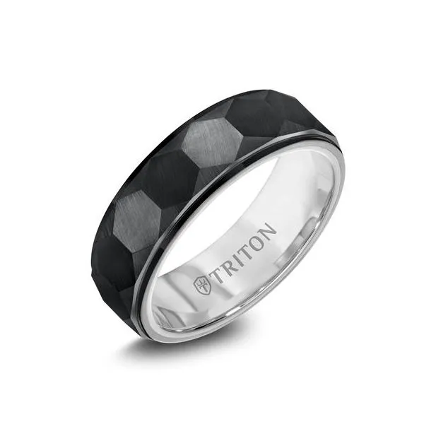 Titanium/Tungsten Carbide Wedding Bands Orin Jewelers Northville, MI
