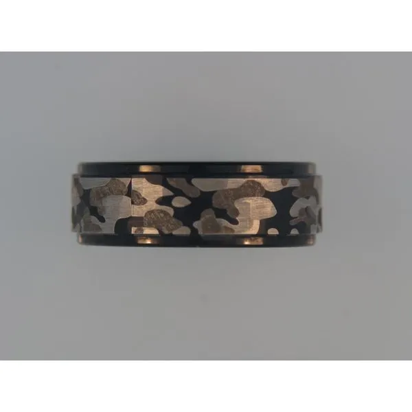 Gent's Triton 8mm Black Tungsten Band Orin Jewelers Northville, MI