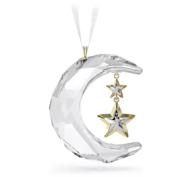Swarovski Holiday Magic Moon Ornament Orin Jewelers Northville, MI