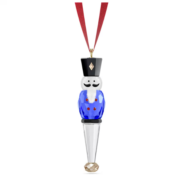 Swarovski Holiday Cheers Nutcracker Ornament, Blue Orin Jewelers Northville, MI