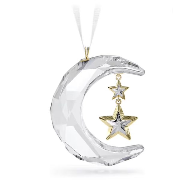 Swarovski Holiday Magic Moon Ornament Orin Jewelers Northville, MI