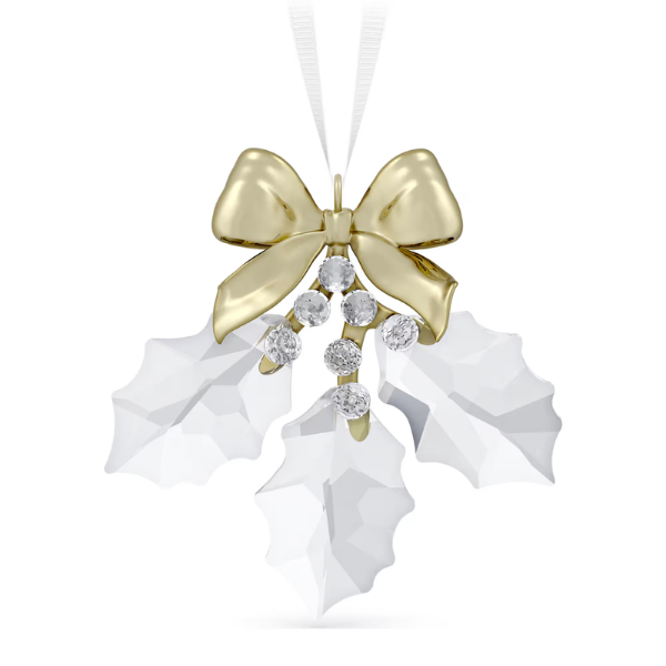 Swarovski Holiday Magic Holly Leaves Ornament Orin Jewelers Northville, MI