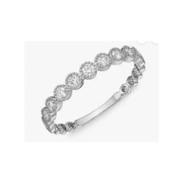 Memoire Vintage Bezel Stackable Band Orloff Jewelers Fresno, CA