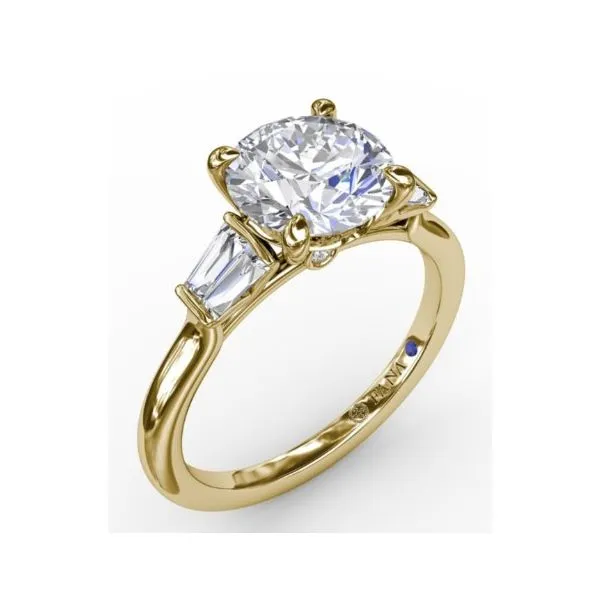 Diamond Semi-Mount Ring Orloff Jewelers Fresno, CA
