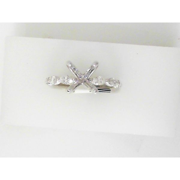 Diamond Semi-Mount Ring Orloff Jewelers Fresno, CA