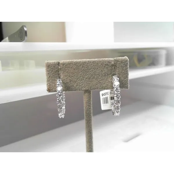 Diamond Hoops Orloff Jewelers Fresno, CA