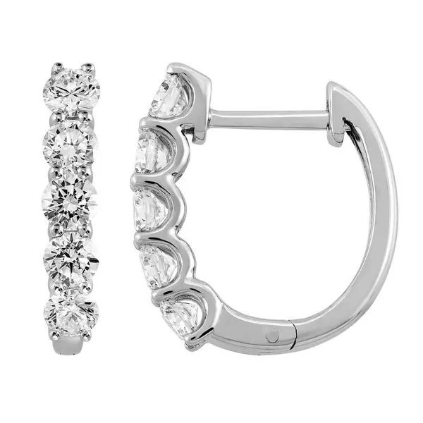 Lab Grown Diamond Huggie Earrings