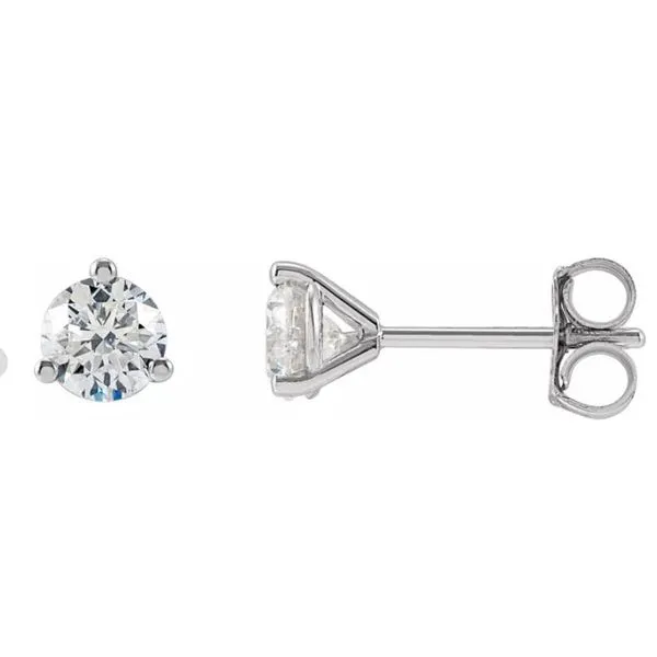 Natural Diamond Stud Earrings Orloff Jewelers Fresno, CA