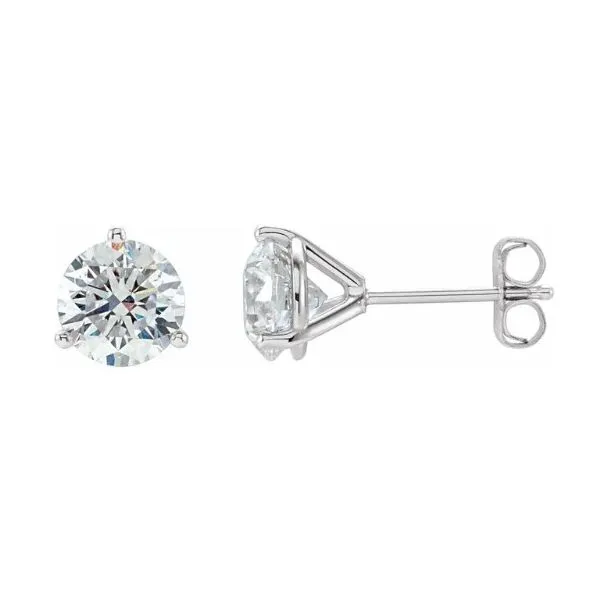 Natural Diamond Stud Earrings Orloff Jewelers Fresno, CA
