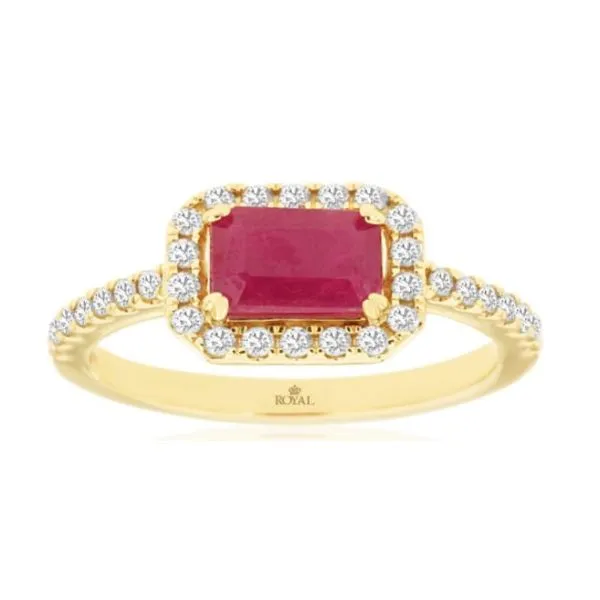 Ruby and Diamond Ring Orloff Jewelers Fresno, CA