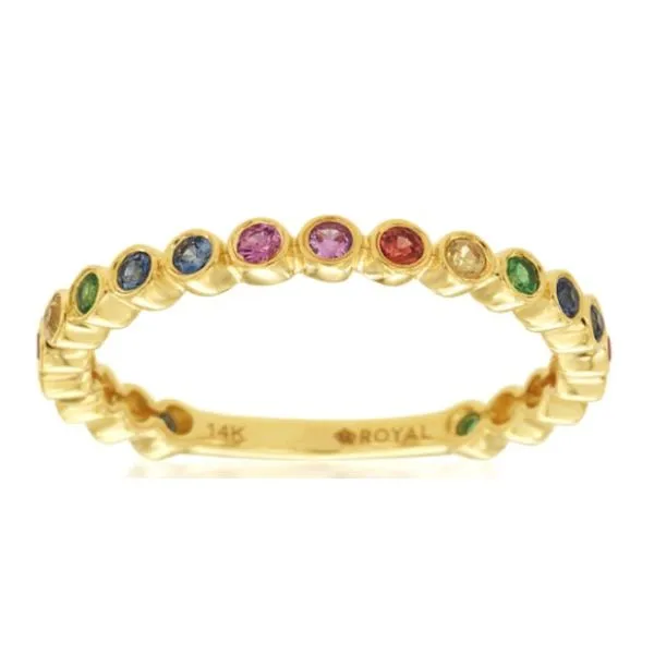 Mixed Sapphire Band Orloff Jewelers Fresno, CA
