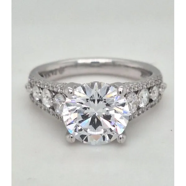 Gorgeous Couture Engagement Ring Orloff Jewelers Fresno, CA