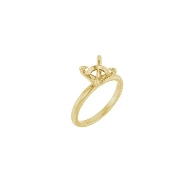 Gold Semi-Mount Orloff Jewelers Fresno, CA