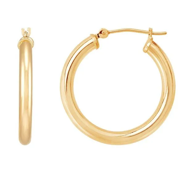 Gold Hoops Orloff Jewelers Fresno, CA