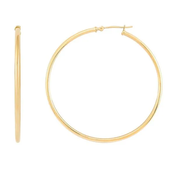 Gold Hoops Orloff Jewelers Fresno, CA