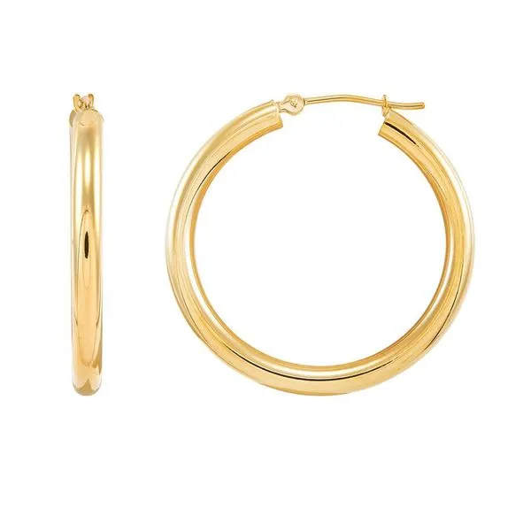 Gold Hoop Earrings Orloff Jewelers Fresno, CA