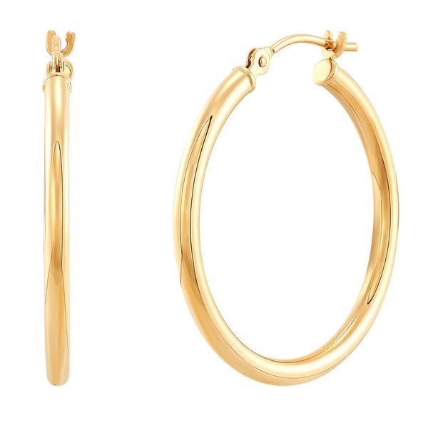 Gold Hoops Orloff Jewelers Fresno, CA