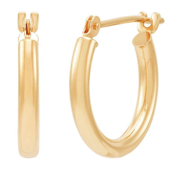 Gold Hoops Orloff Jewelers Fresno, CA