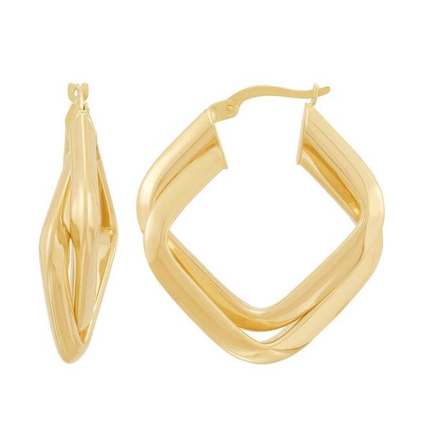 Gold Earring Orloff Jewelers Fresno, CA