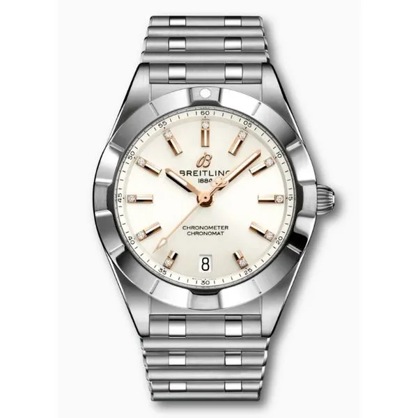 Breitling Chronomat 32 Stainless Steel Women's Watch Orloff Jewelers Fresno, CA
