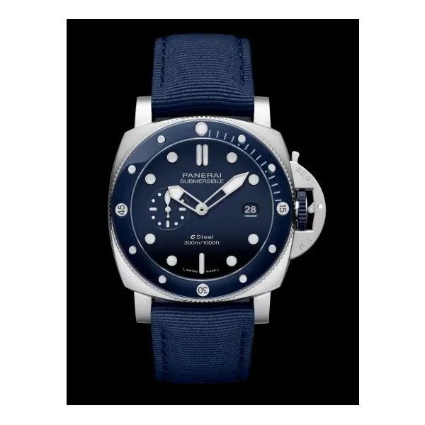 Panerai Submersible Quaranta Quattro Blu Profondo, 44mm Orloff Jewelers Fresno, CA